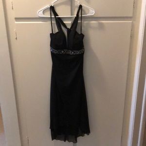 Embellished Halter Dress